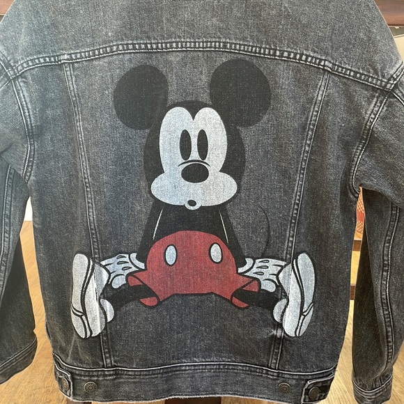 Ae Mickey Mouse Jean Jacket 